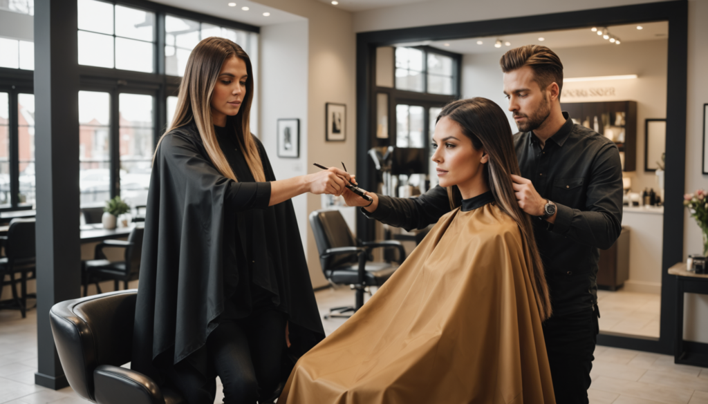Balayage sur cheveux noir : techniques et conseils pour un résultat lumineux