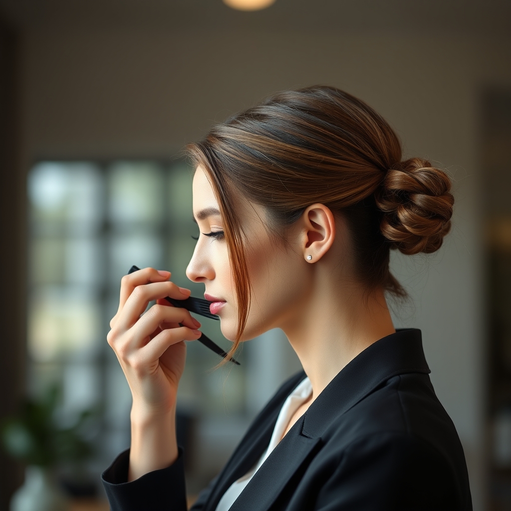 Les différents types de coiffure pour travail · Coiffure pour cheveux pour travail