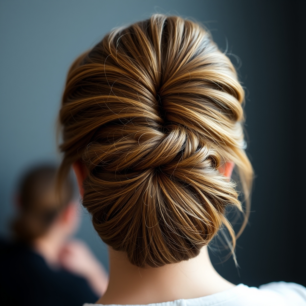 Le chignon tressé : l'option élégante qui tient toute la journée — comment faire des chignons