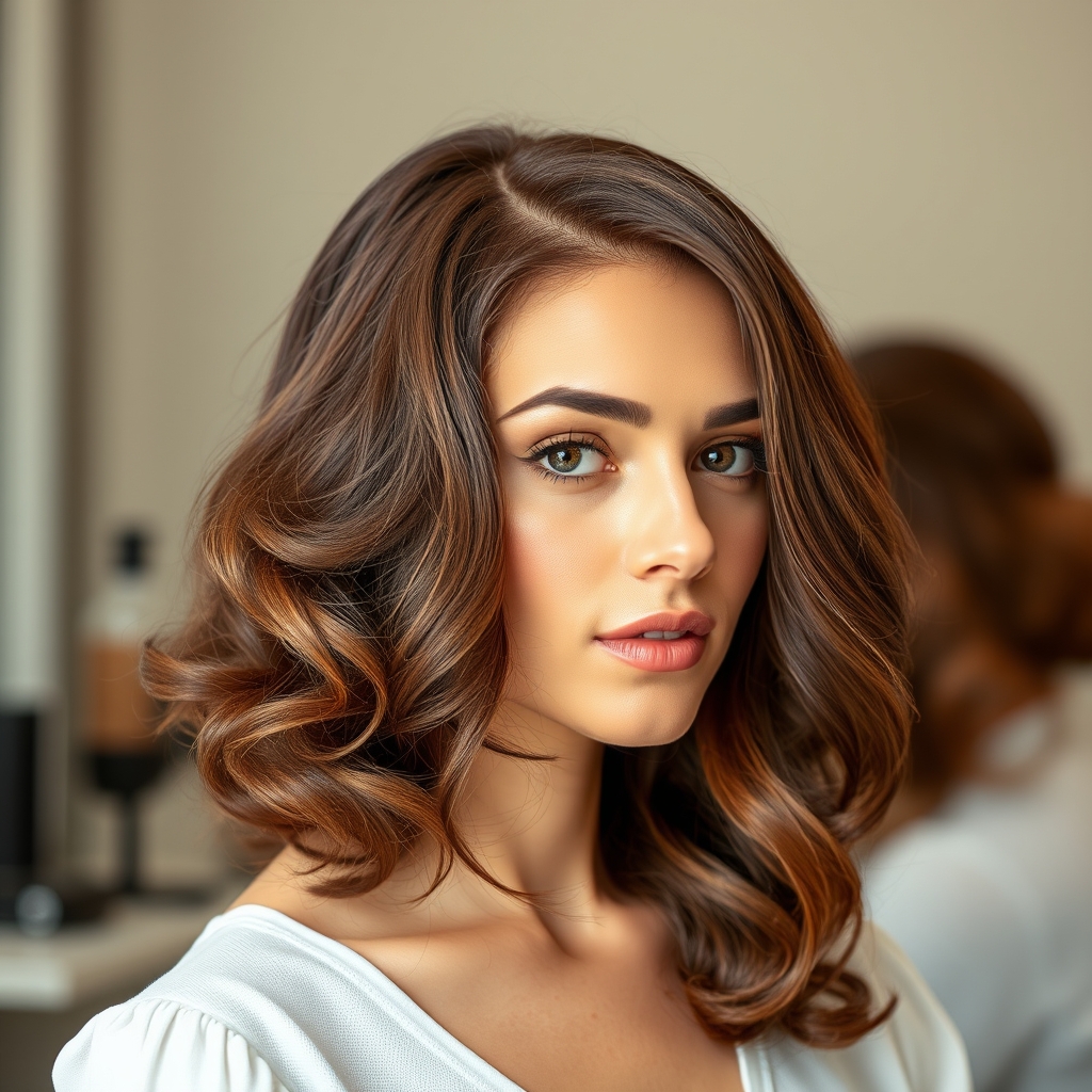 Coiffure demoiselle d’honneur