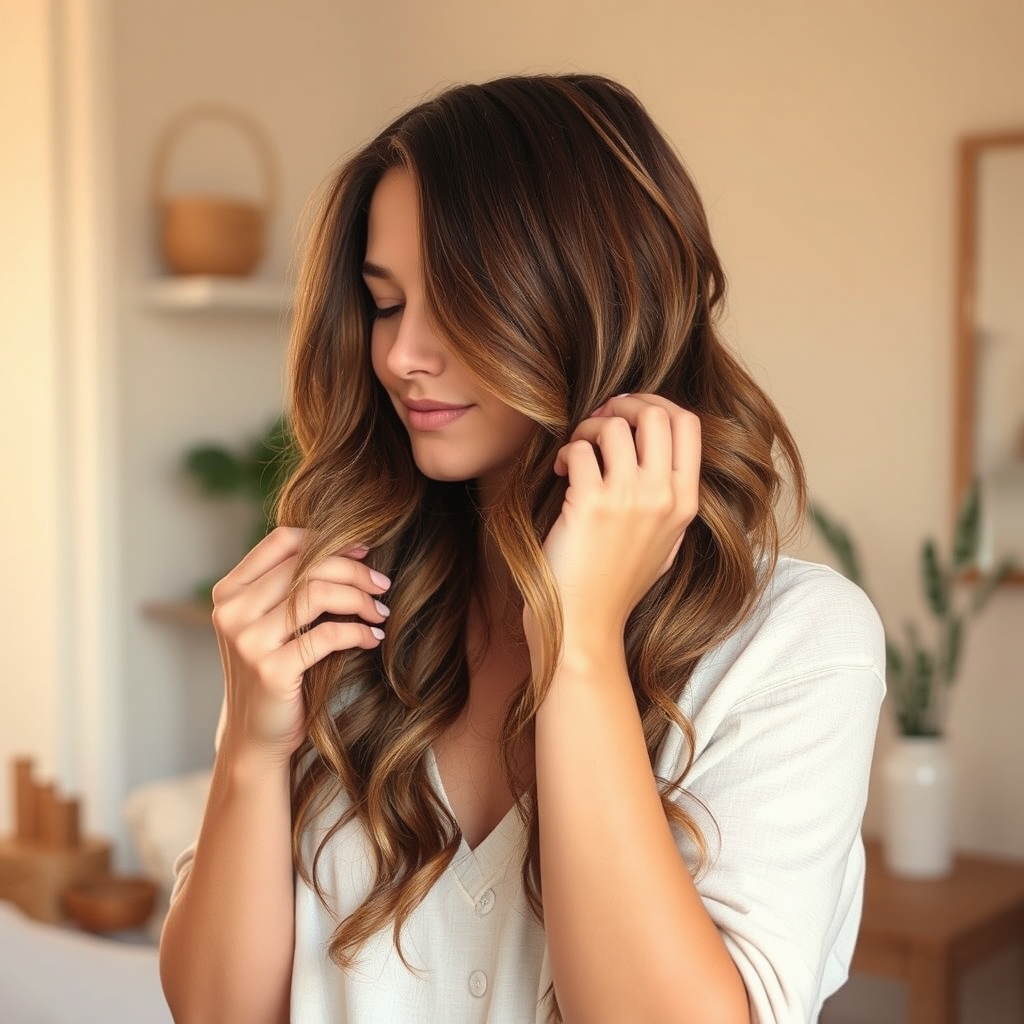 Comment adopter une coupe courte avec un balayage caramel : 3