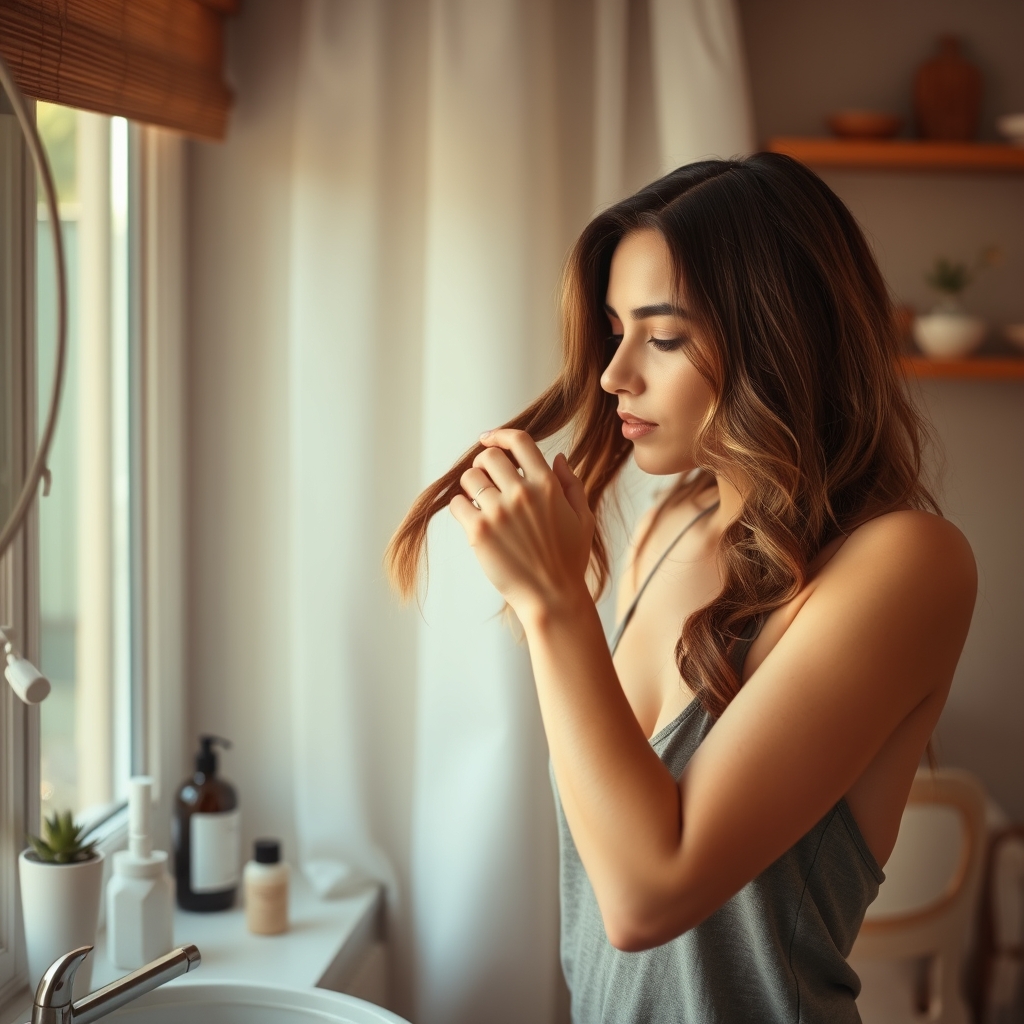 Comment désépaissir ses cheveux avec des ciseaux — 3