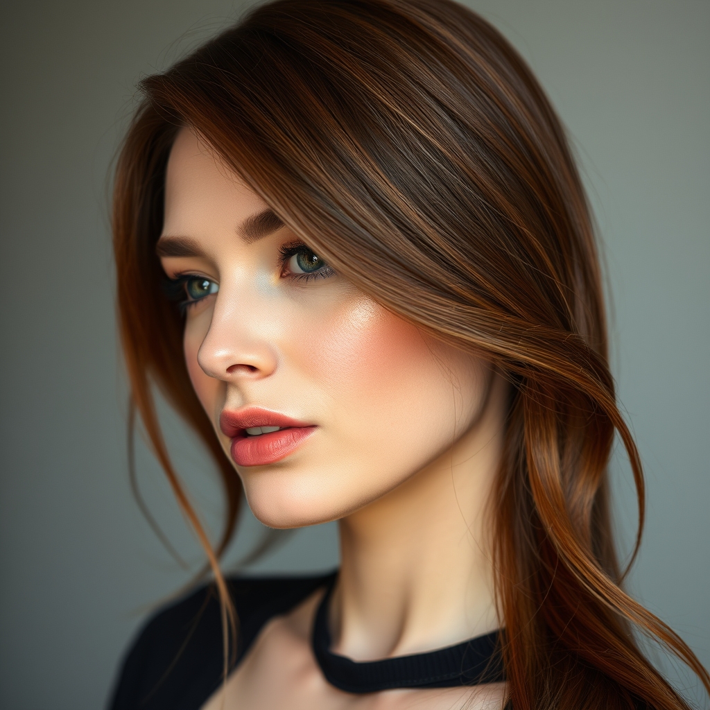 Comment réussir une coloration rousse sur cheveux bruns