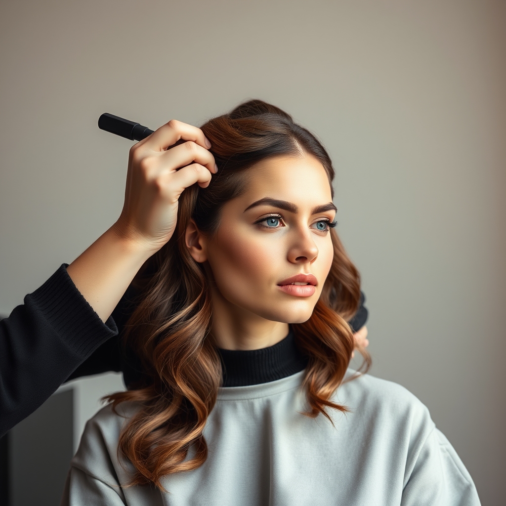 Faire des boucles avec un fer à lisser : tuto pas à pas