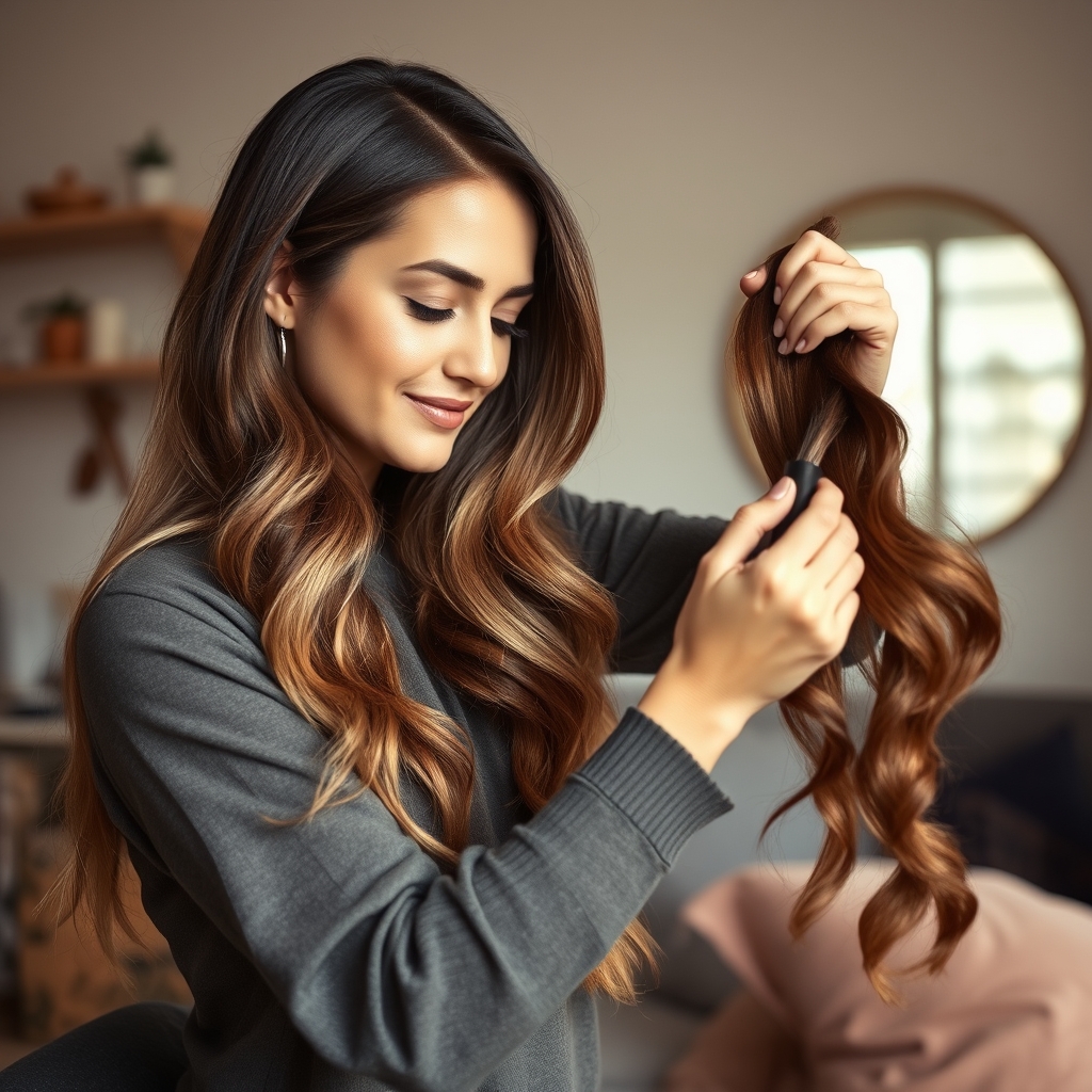 Balayage brun miel — 3